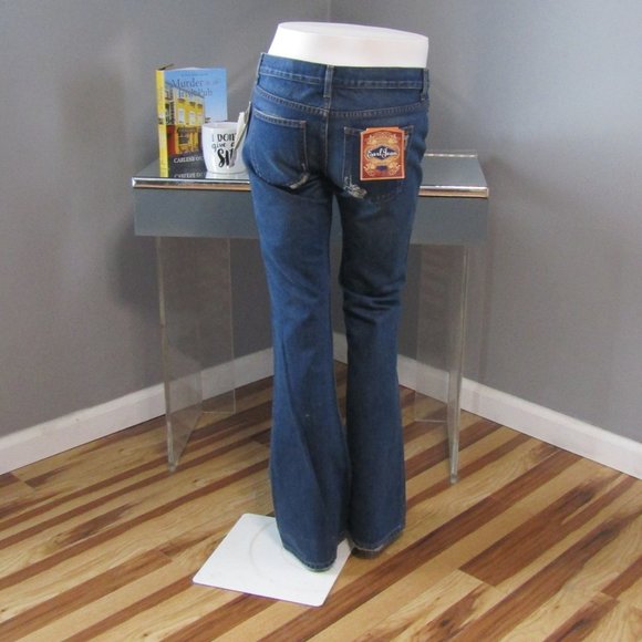 NWT Earl Jeans Atmosphere Ringspun Denim Flare 27 - Picture 3 of 7